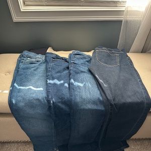GAP, LOFT Maternity jeans